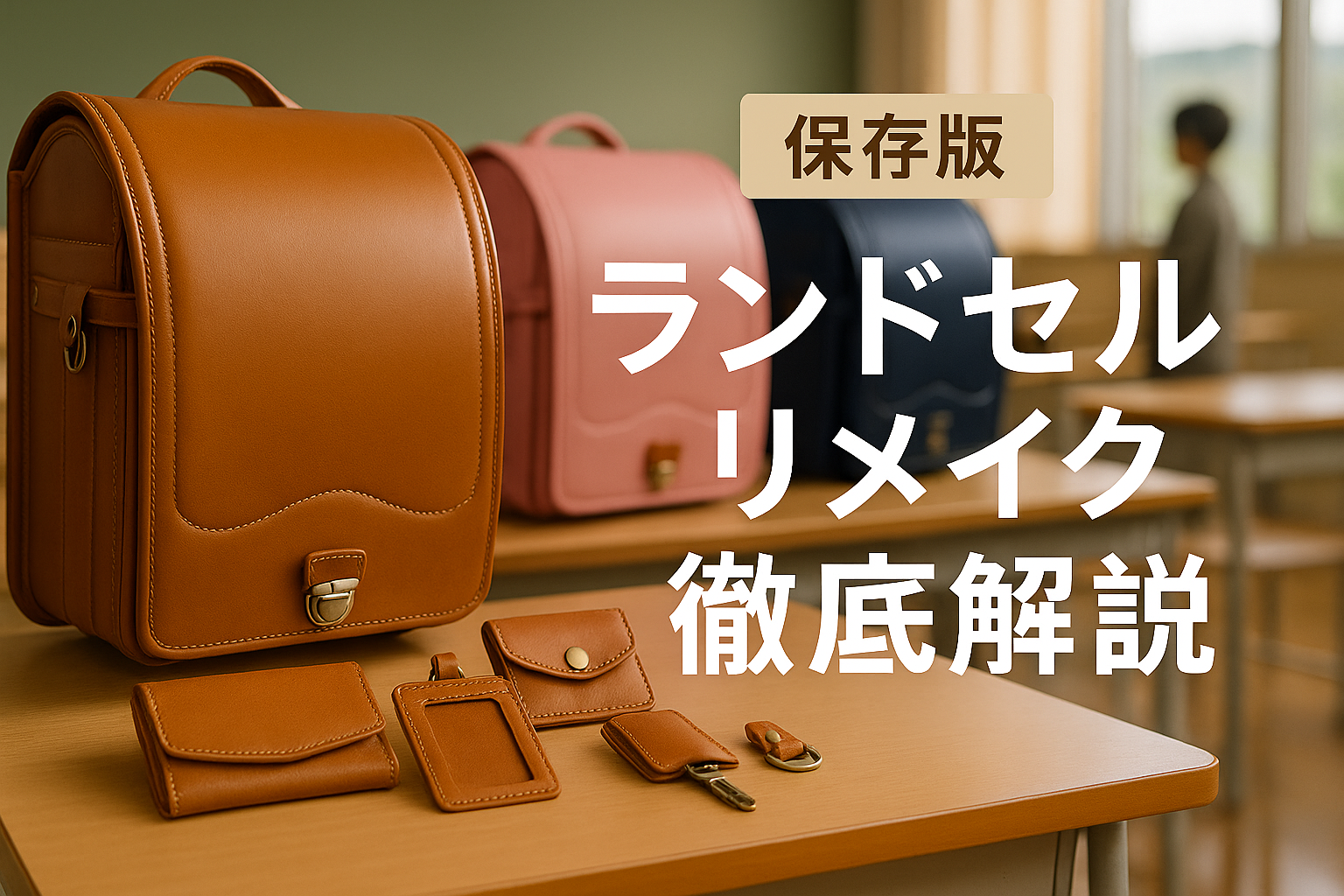 【保存版】ランドセルリメイク徹底解説